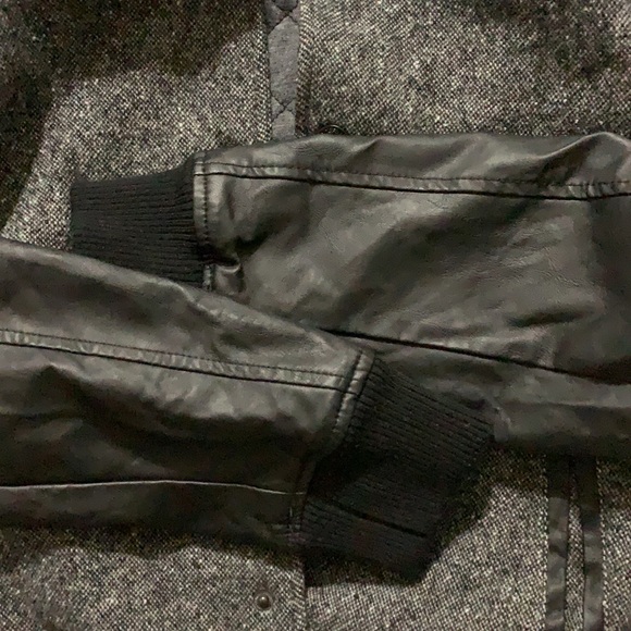 Modern Amusement Wool Snap Up Radecliff Varsity Women’s Jacket Black Sz S - Picture 8 of 8